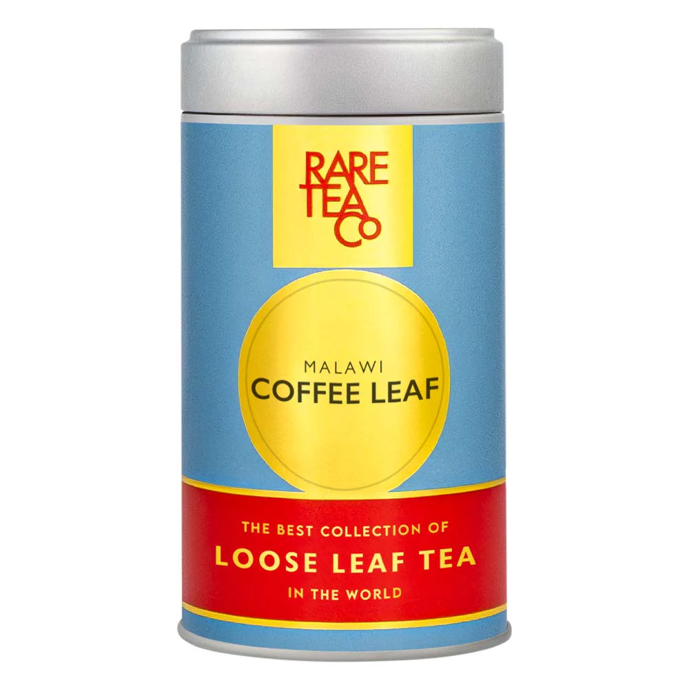 Empty Malawi Coffee Leaf Tin
